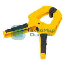 Струбцина клещеобразная Denzel усиленная 50 х 35 мм, двухкомпонентные рукоятки