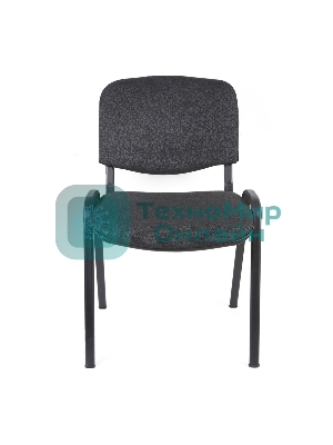 Стул OLSS ИЗО В-40 ткань темно-серый черная порошковая краска