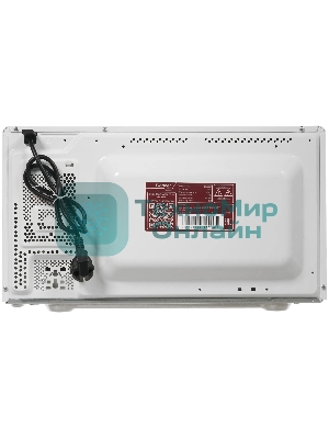 Микроволновая печь Pioneer MW356S белый, 23 л, 800 Вт, переключатели - сенсор, поворотный механизм