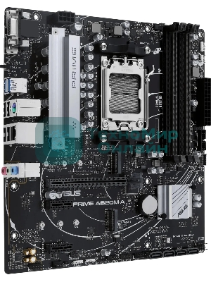 Материнская плата ASUS PRIME A620M-A-CSM, AM5, AMD A620, 2xDDR5, 4xSATA, 2xM.2, 1xPCI-E 4.0 x16, 1xHDMI, 1xDP, 1xVGA, 1x 1Gb LAN, 2xUSB-A 3.2 Gen 1, 4xUSB-A 2.0, 3x3.5 мм, 7.1, Micro-ATX
