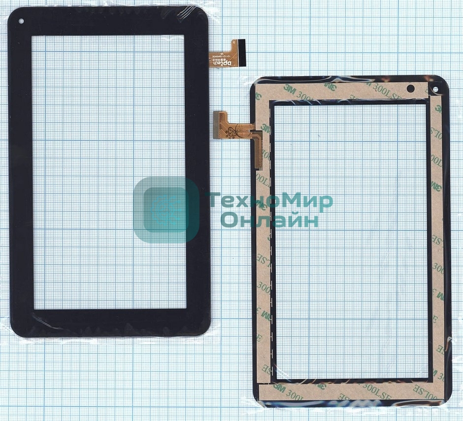 Сенсорное стекло (тачскрин) 10112-0A4945E, черное