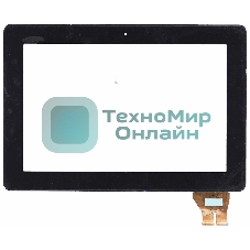 Сенсорное стекло (тачскрин) для Asus PadFone 3 A80 5363N FPC-1, черное