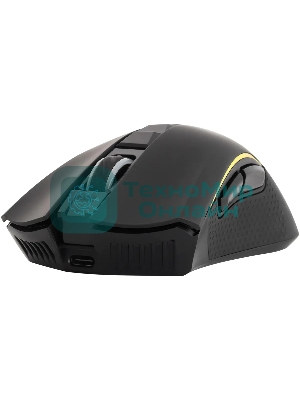 Мышь беспроводная GMNG GG-MS400WO черный, 10000 dpi, радиоканал, USB, кнопки - 7