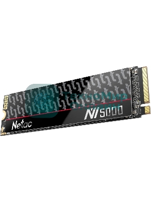 Накопитель SSD Netac NV5000-T, 1Tb, M.2 2280, PCIe 4.0 x4, NVMe, R/W 4800/4600, с радиатором