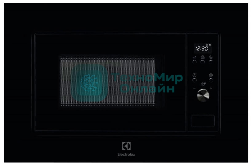 Встраиваемая микроволновая печь Electrolux LMS2203EMK черный, 20 л, 700 Вт, переключатели - поворотный механизм/кнопки