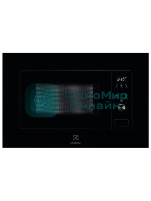 Встраиваемая микроволновая печь Electrolux LMS2203EMK черный, 20 л, 700 Вт, переключатели - поворотный механизм/кнопки