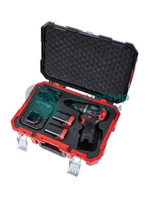 Дрель-шуруповерт Elitech CD 16L2, 16 В, 2 Ач, 55 Нм, бесщеточный