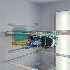 Холодильник Бирюса Б-M980NF металлик двухкамерный 240/130л морозилка снизу, No Frost