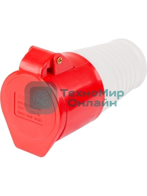 Розетка Rexant 224 переносная 3Р+РЕ 32А 380 В IP44