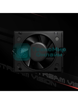 Система водяного охлаждения Thermalright Stream Vision 360 Soc-AM5/AM4/1200/1700/1851 черный 4-pin 28.1dB Al LCD Ret (S-VISION-360-BL)