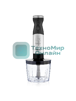 Блендер погружной BRAYER BR1259, 800 Вт, черный