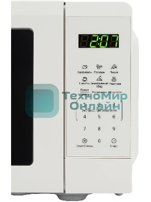 Микроволновая печь Starwind SMW4120 белый, 20 л, 700 Вт, переключатели - сенсор