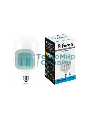 Лампа светодиодная Feron LB-65 50Вт Е27/Е40 дневной