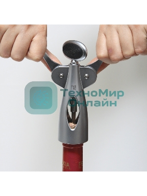 Штопор TalleR TR-65117 цинковый сплав, сталь, ПВХ