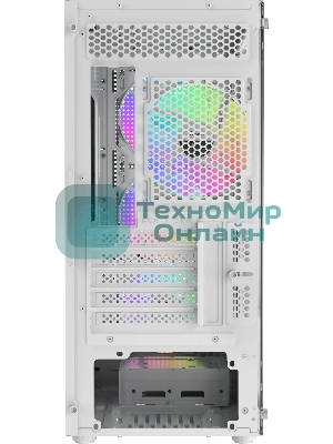 Компьютерный корпус Ocypus Gaммa C50 WH ARGB, MATX, USB 3.0*1+USB 2.0*2, FRONT 3x120мм ARGB, REAR 1x120мм ARGB