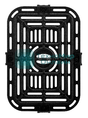 Аэрогриль Brayer 2041BR черный, 1500 Вт, 5 л, сенсор, 8 программ