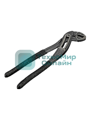 Клещи переставные Denzel обливные рукоятки, 180 мм