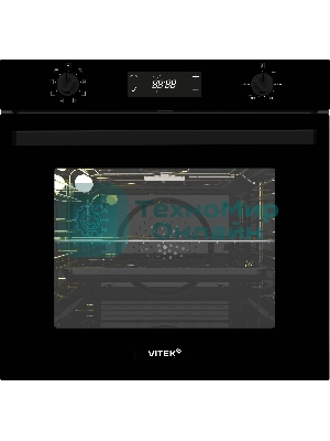 Духовой шкаф электрический Vitek VEO 6480 BG стекло черное