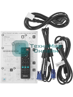 Лазерный проектор INFOCUS INL146 DLP, WXGA, 3100 lm, 2000 000:1, 1.491.93:1, HDMI x2, VGA in x1, RS232 x1, Audio in/out, USB-A x1, Composite video x1, Micro USB x1, 1х15w, 3,9 кг, белый