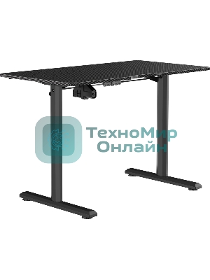 Стол игровой компьюерный Volt черн, регулир. высота 72-117 см