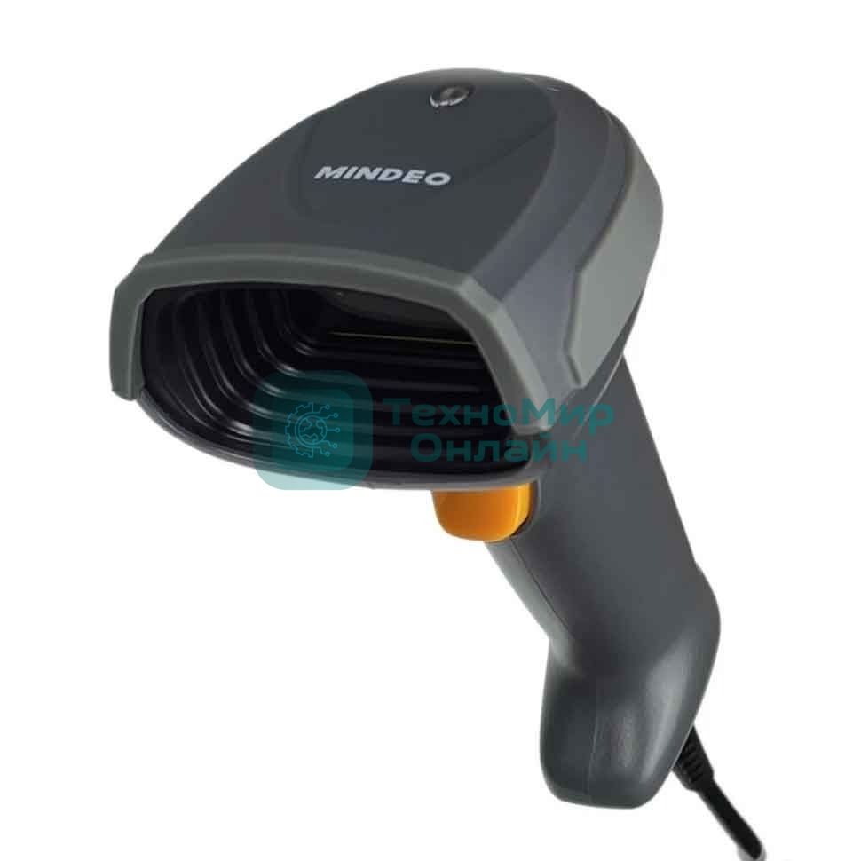 Сканер штрих-кода Mindeo M2-HD ручной, 2D имидж, серый USB 