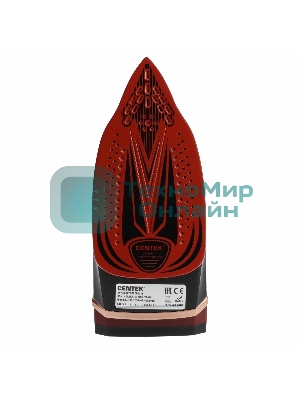 Утюг Centek CT-2313 красный, 2400 Вт, 50 г/мин, 185 г/мин, 350 мл