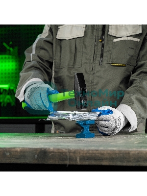 Молоток слесарный Сибртех 600 г, фибергласовая обрезиненная рукоятка