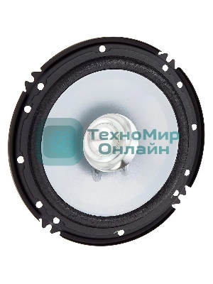 Колонки автомобильные Kenwood KFC-S1656 330Вт 87дБ 4Ом 16см (6.5дюйм) (ком.:2кол.) коаксиальные двухполосные