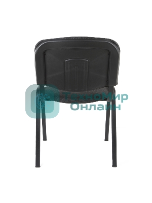 Стул OLSS ИЗО В-40 ткань темно-серый черная порошковая краска