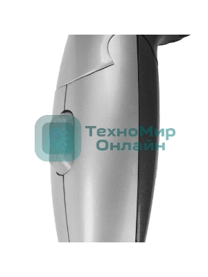 Фен Galaxy Line GL 4303 серый/черный, 1200 Вт, компактный