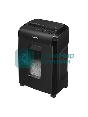 Шредер Fellowes Powershred 10M FS-4630601 DIN P-5, 2х15мм, 10лст., 19лтр., Safety Lock, с микрорезкой