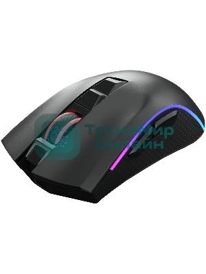 Мышь беспроводная GMNG GG-MS400WO черный, 10000 dpi, радиоканал, USB, кнопки - 7