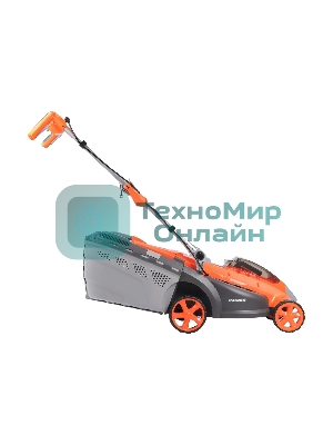 Газонокосилка бензиновая PATRIOT PT 54AS, 53 см, самоходная(3 скорости), 7,5л.с., алюминиевая дека, крданная передача на редуктор колес травосборник 75л