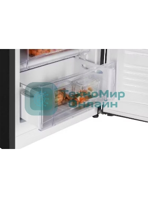Морозилка Nordfrost DF 261 BAP, черный, 139л, 4 ящика