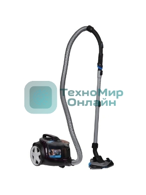 Пылесос Philips FC9734/01 фиолетовый, 470/2100 Вт, уборка сухая, пылесборник контейнер 2 л