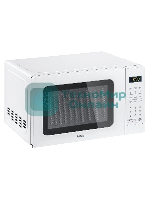 Микроволновая печь BBK 20MWS-767S/W белый, 20 л, 700 Вт, переключатели - сенсор