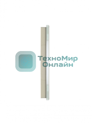 Рамка 2-местная IEK BRITE РУ-2-2-БрВа стекло ванильный