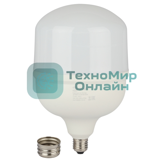 Лампа светодиодная ЭРА STD LED POWER T160-100W-6500-E27/E40 100 Вт колокол холодный дневной свет