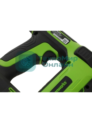 Степлер аккумуляторный GreenWorks G24CS10, 24V, без АКБ и ЗУ (3400107)