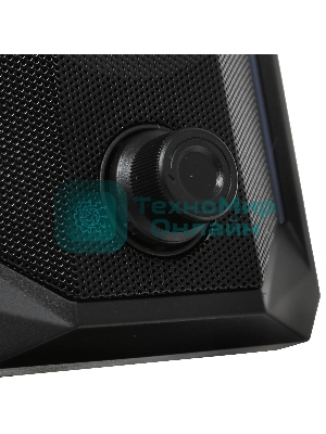 Акустическая система 2.0 Qumo Tornado AS008, 15 ВТ, объемное звучание, управляемая многорежимная RGb подсветка, USB/Jack 3,5мм