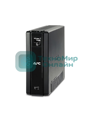 Источник бесперебойного питания APC Back-UPS Pro Power Saving, 1500VA/865W, 230V, AVR, 6xSchuko (3 Surge & 3 batt.), Data/DSL protrct, USB, PCh, user repl. batt., (BR1500G-RS analogue), 1 year warranty