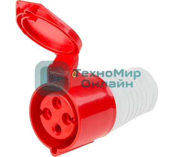 Розетка Rexant 224 переносная 3Р+РЕ 32А 380 В IP44