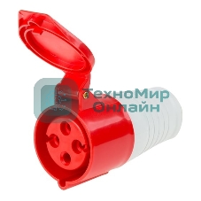 Розетка Rexant 224 переносная 3Р+РЕ 32А 380 В IP44