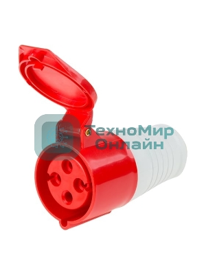 Розетка Rexant 224 переносная 3Р+РЕ 32А 380 В IP44