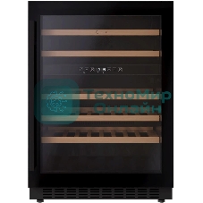 Винный шкаф LEX LWD6046BL dual zone 1-нокамерн. черный