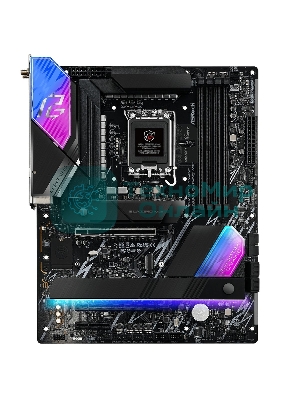 Материнская плата ASRock Phantom Gaming Z890 LIGHTNING WIFI, LGA 1851, Intel Z890, 4xDDR5, 4xSATA, 4xM.2, 1xPCIe 5.0 x16, 1xPCIe 4.0 x4, 1xUSB-C Thunderbolt 4, 2xUSB-A 3.2 Gen 2, 4xUSB-A 3.2 Gen 1, 1xHDMI, 1x2.5Gb LAN, 5x3.5 мм, 7.1, ATX