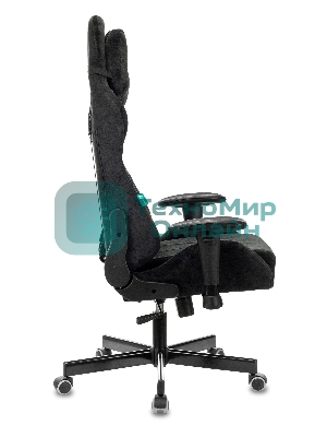 Кресло Бюрократ VIKING KNIGHT LT20 FABRIC черный, ткань, 120 кг, механизм качания