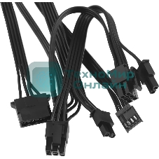 Блок питания MSI MAG A600DN (306-7ZP6B11-809), 600 Вт, 80 PLUS WHITE, 120 мм, черный