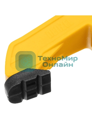 Струбцина клещеобразная Denzel усиленная 50 х 35 мм, двухкомпонентные рукоятки