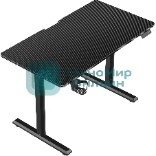 Стол игровой компьюерный Volt черн, регулир. высота 72-117 см